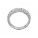 0.60 ct Mens Round Cut Diamond Wedding Band Ring In Bezel Setting